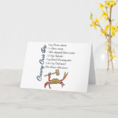 Carte Recette de plongée de crabe (Fleur jaune)