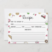 Carte Recette Dessert Doodles (Devant)