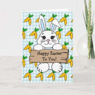 Carte Recette d'œufs farcis et Joyeuses Pâques personnal