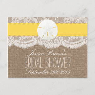 Carte Recette Fête des mariées de plage de sable j