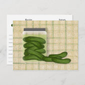 Carte Recette Pickles (Devant / Derrière)