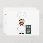 Carte Recette Pizza #5 (Devant / Derrière)