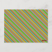 Carte Recette Rétro Colorée Grattée (Dos)