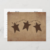Carte Recette Stars Rusty (Devant / Derrière)