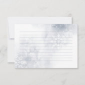 Carte Recette WinterSnow in Love pour la mariée (Dos)