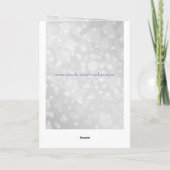 Carte Recevez des voeux de guérison (Dos)