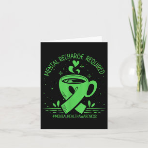 Carte Recharge mentale nécessaire Café Santé mentale Awa