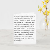 Carte Recherche à Cmabrigde Uinervtisy Geretign Crad (Fleur jaune)