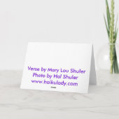 Carte Recherche de ma voie (Dos)