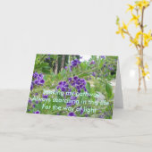 Carte Recherche de ma voie (Fleur jaune)