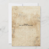 Carte Recherché Témoin Photo de Proposition Drôle et Amu (Dos)