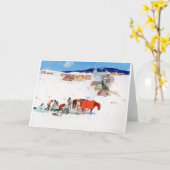 Carte Récolte de glace 1935, Clarence Gagnon (Fleur jaune)