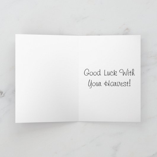 Carte Récolte de soja (Intérieur)