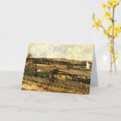 Carte Récolte en Provence Montmajour par Vincent van Gog (Fleur jaune)