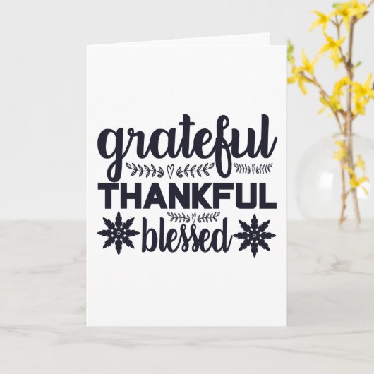 Carte reconnaissant merci bénis (Fleur jaune)