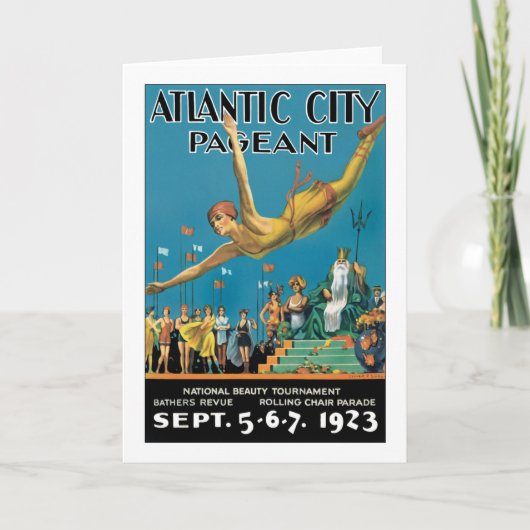 Carte Reconstitution historique d'Atlantic City (Devant)