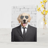 Carte récupérateur d'or en combinaison professionnelle (Fleur jaune)