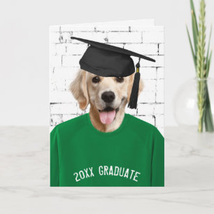 Carte récupérateur doré avec capuchon de graduation