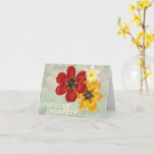 Carte Récupération 6 de floraison (Fleur jaune)