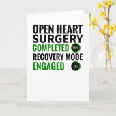 Carte Récupération de chirurgie à cœur ouvert | Survivan (Fleur jaune)
