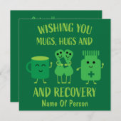 Carte Récupération des AVC Obtenez bien bientôt les cade (Devant / Derrière)