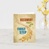 Carte Récupération, la première étape (étape 12, (Fleur jaune)