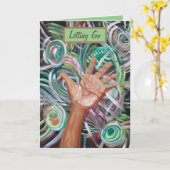 Carte Récupération "Letting Go" (Fleur jaune)