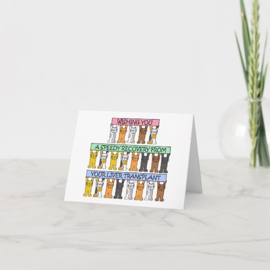 Carte Récupération rapide à partir de la transplantation (Devant)