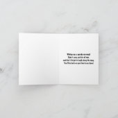 Carte Récupération rapide Collie sur Crutches (Intérieur)