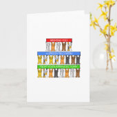 Carte Récupération rapide de l'appendectomie, les chats  (Fleur jaune)