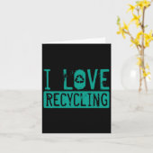 Carte Recyclage Activist Recyclé Eart (Fleur jaune)