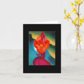 Carte Red Canna, Georgia O'Keeffe, Art (Fleur jaune)