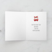 Carte Red Cherry Heart Envelope Valentine's Day (Intérieur)