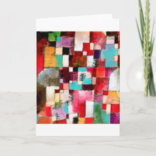 Carte Red Green and Violet, Paul Klee