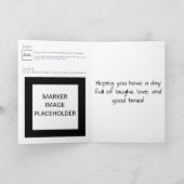 Carte Red Happy Birthday Greeting (Intérieur)