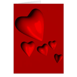 Carte Red Hearts
