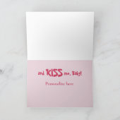 Carte Red Lipstick - Pucker Up! (Intérieur)