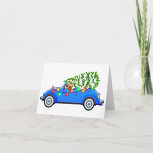 Carte Red Nose Reindeer