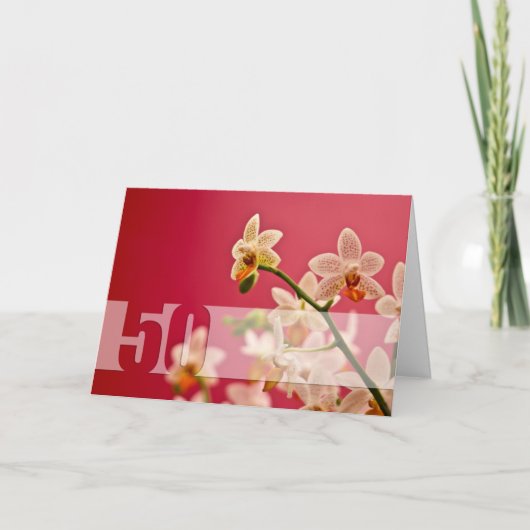 Carte Red Orchid (Devant)