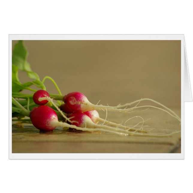 Carte Red Radis (Devant horizontal)