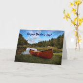 Carte Red rustic canoe (Fleur jaune)