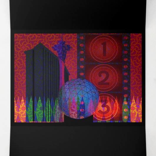 Carte Red Sky Triple (Intérieur au milieu)