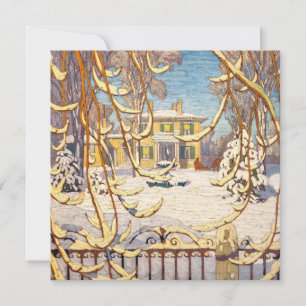 Carte Red Sleigh House, hiver   Lawrence Harris  