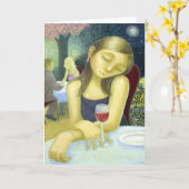 Carte Red Wine (Fleur jaune)