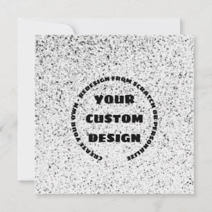 Carte Redessiner à partir de Scratch ou Personnaliser