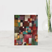 Carte Redgreen et rythmes violet-jaune, Paul Klee Art (Devant)