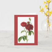 Carte Redoute Bishop (Fleur jaune)