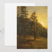 Carte Redwoods Californie | Albert Bierstadt (Devant / Derrière)