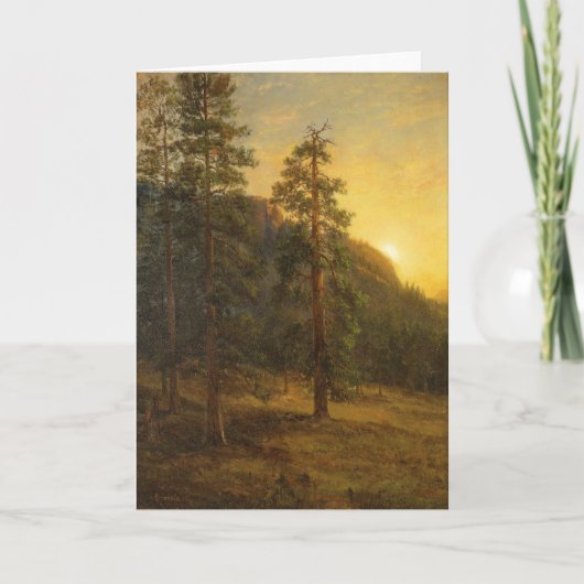 Carte Redwoods Californie | Albert Bierstadt (Devant)