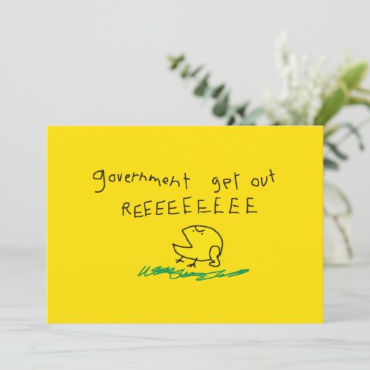 Carte REE SNEKRIGHT Gadsden Flag (Debout devant)